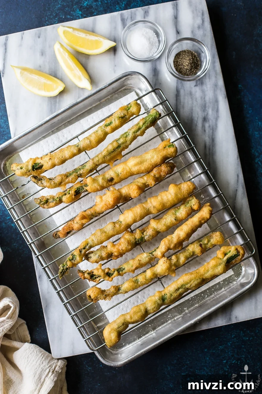 Crispy Asparagus Tempura with Tangy Horseradish Cream Sauce 5 img 27442 4