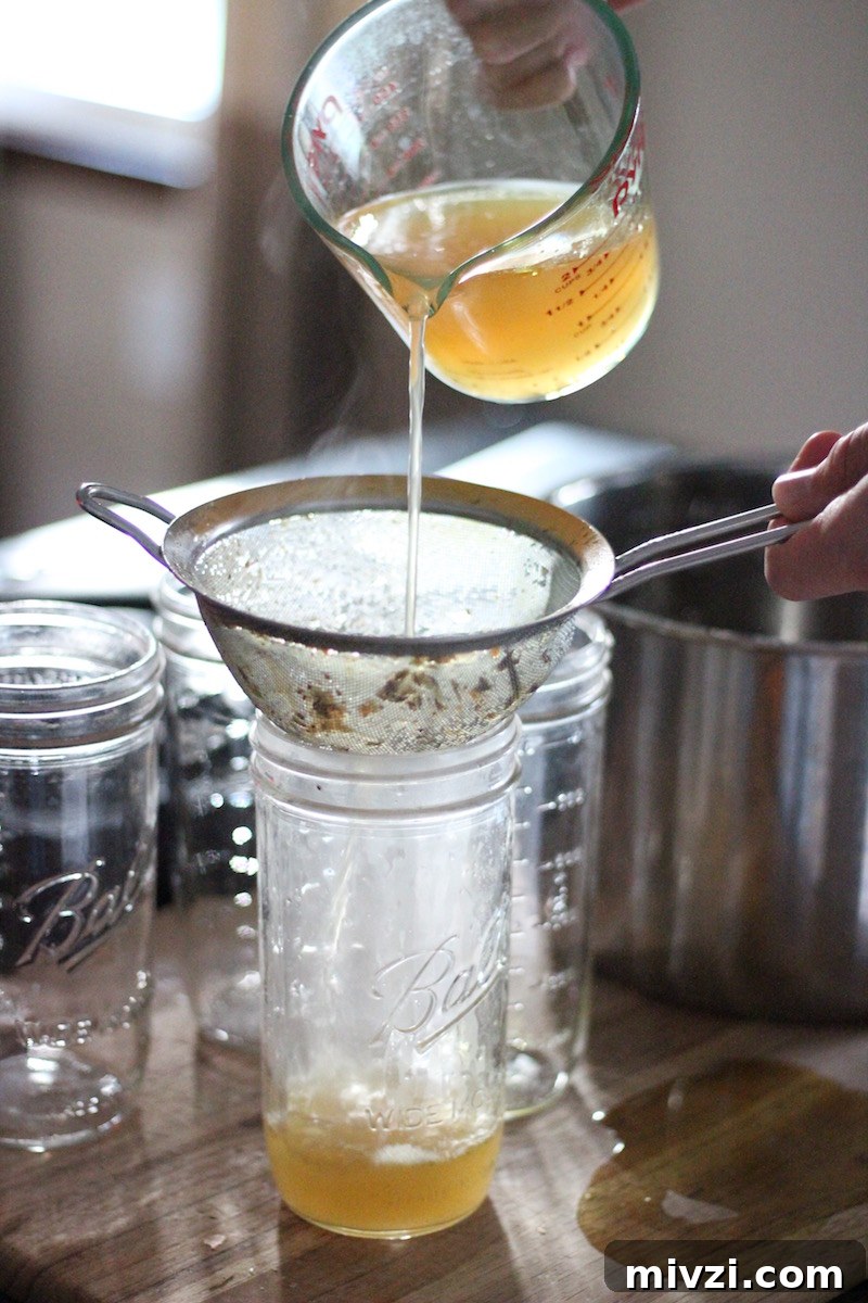 Instant Pot Bone Broth (AIP) - healing, nourishing bone broth can be made in a fraction of its normal time with the help of the Instant Pot!