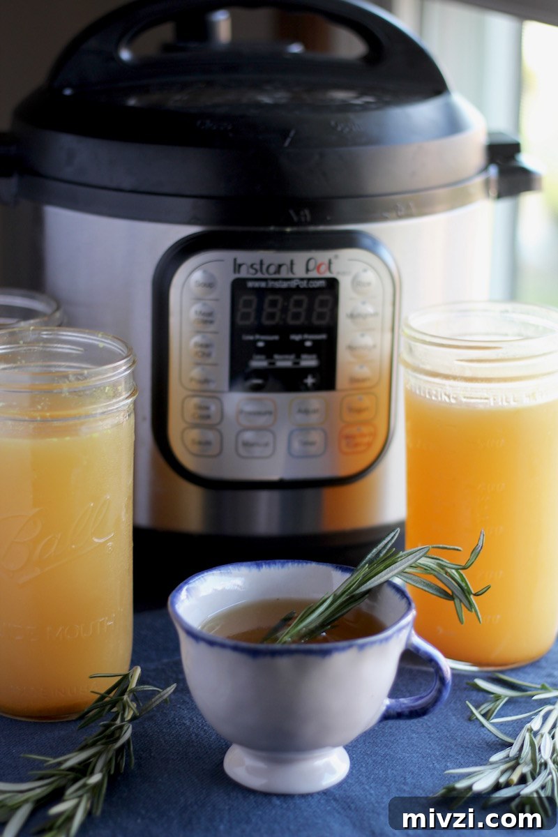 AIP Instant Pot Bone Broth Recipe for Gut Healing and Immunity 12 Instant Pot Bone Broth (AIP) - an easy recipe for a healing, nourishing broth that is good for the body and soul!