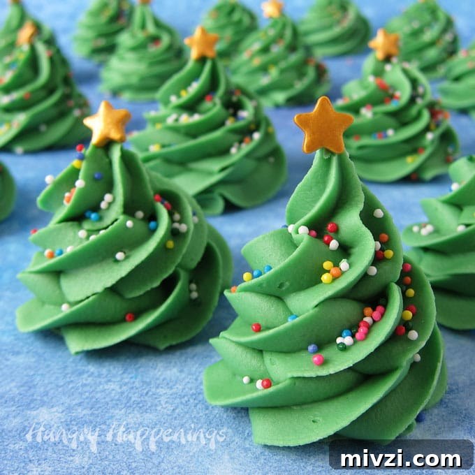 fudge Christmas trees