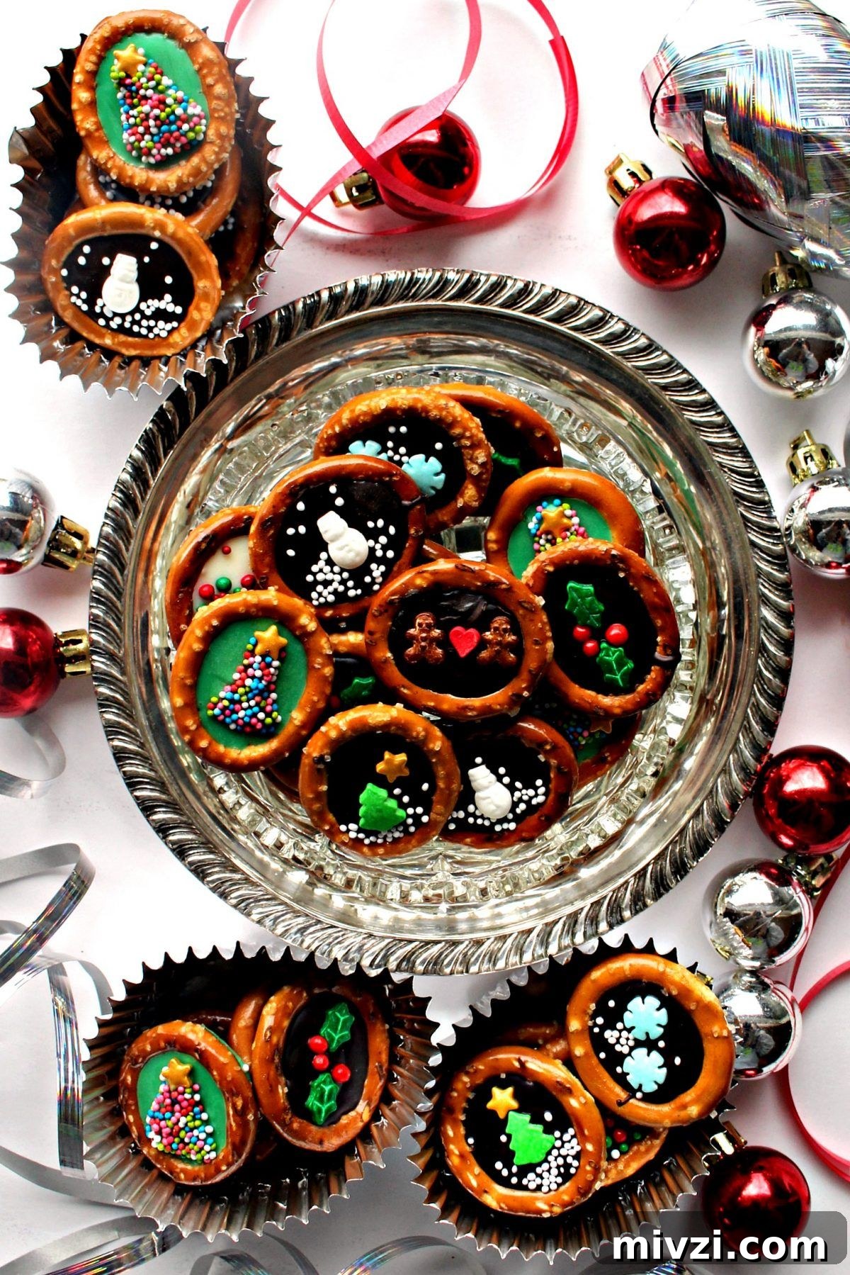 Christmas pretzels