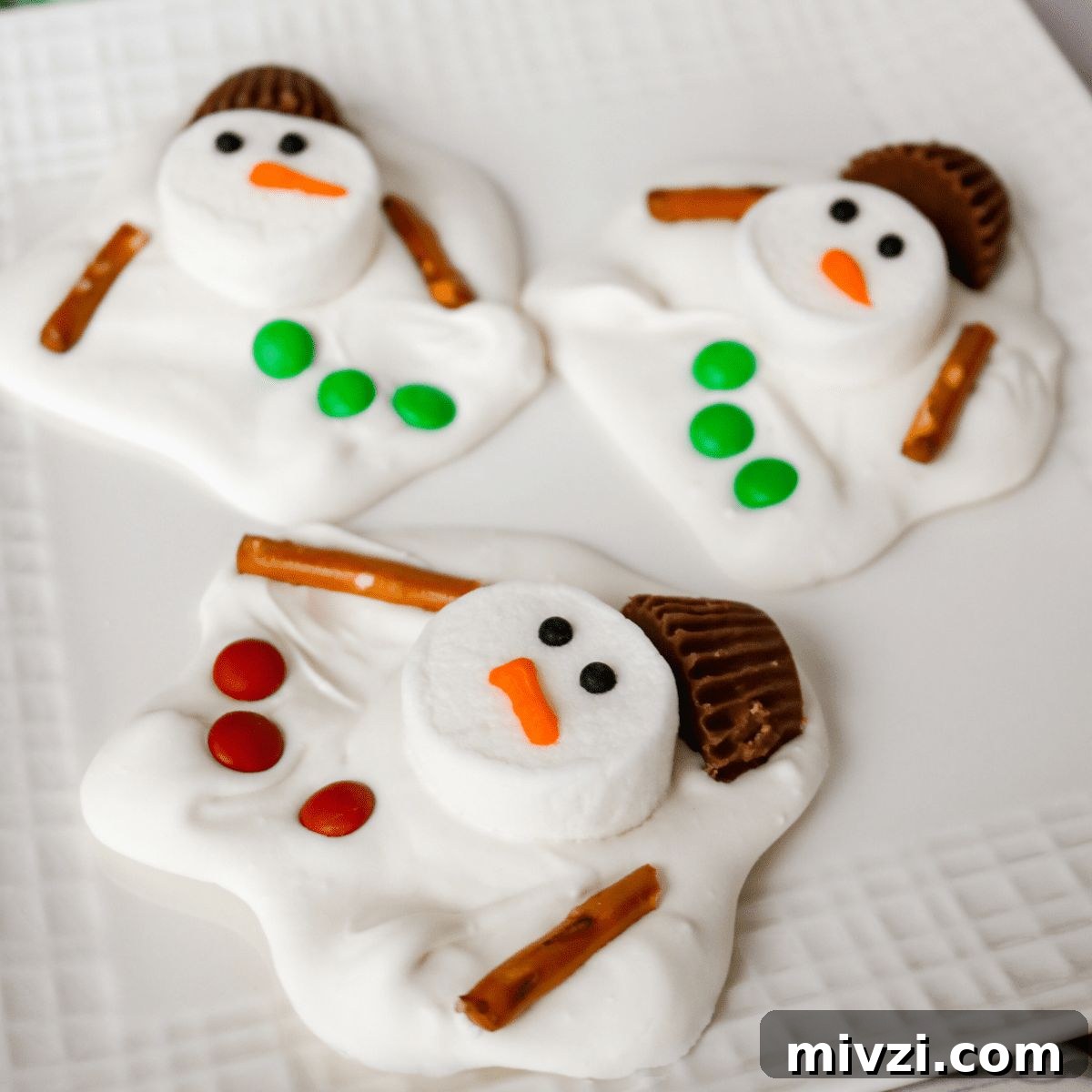 melted snowman bark