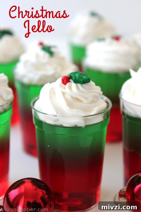 Christmas jello