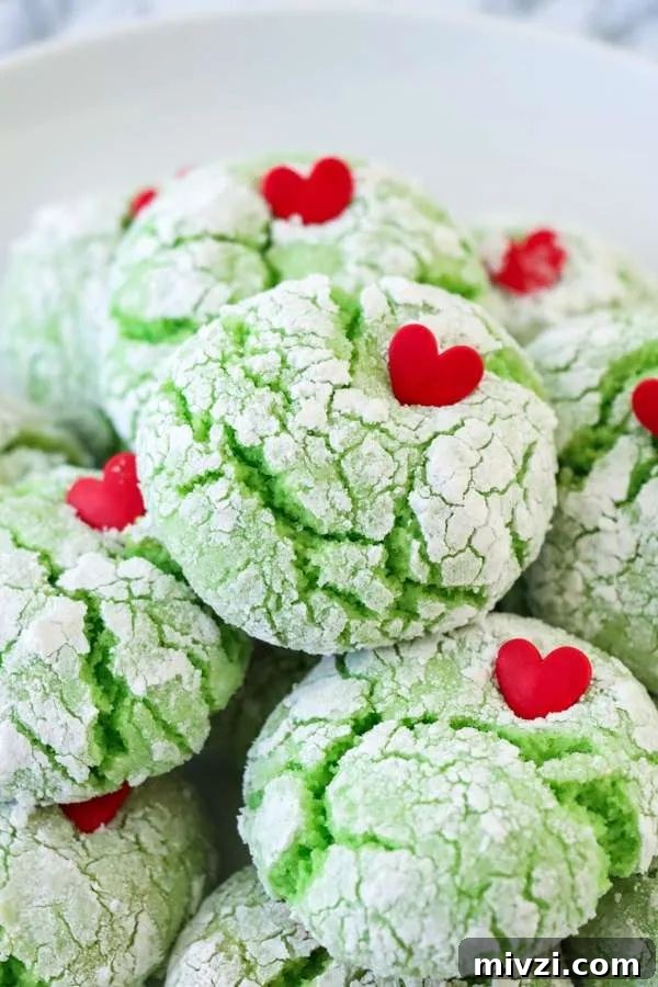 grinch cookies