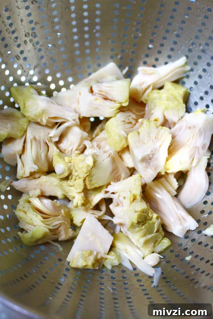 Vegan Japanese Cream Stew with Jackfruit: Creamy Plant-Based Recipe 6 Young green jackfruit drained and squeezed