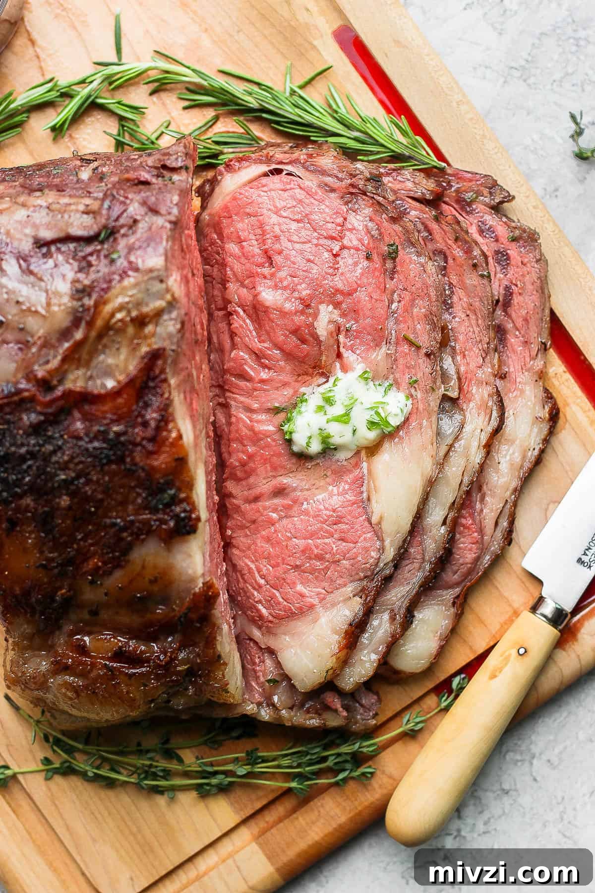 The best smoked prime rib roast.