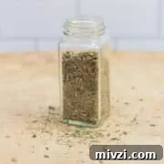 Classic Hummus from Canned Chickpeas – Quick Authentic Recipe 26 Jar of homemade Italian seasoning blend.