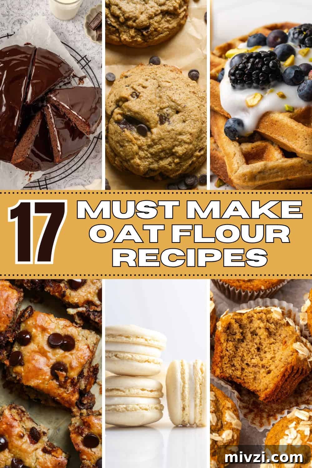 Pin for oat flour recipes collection.