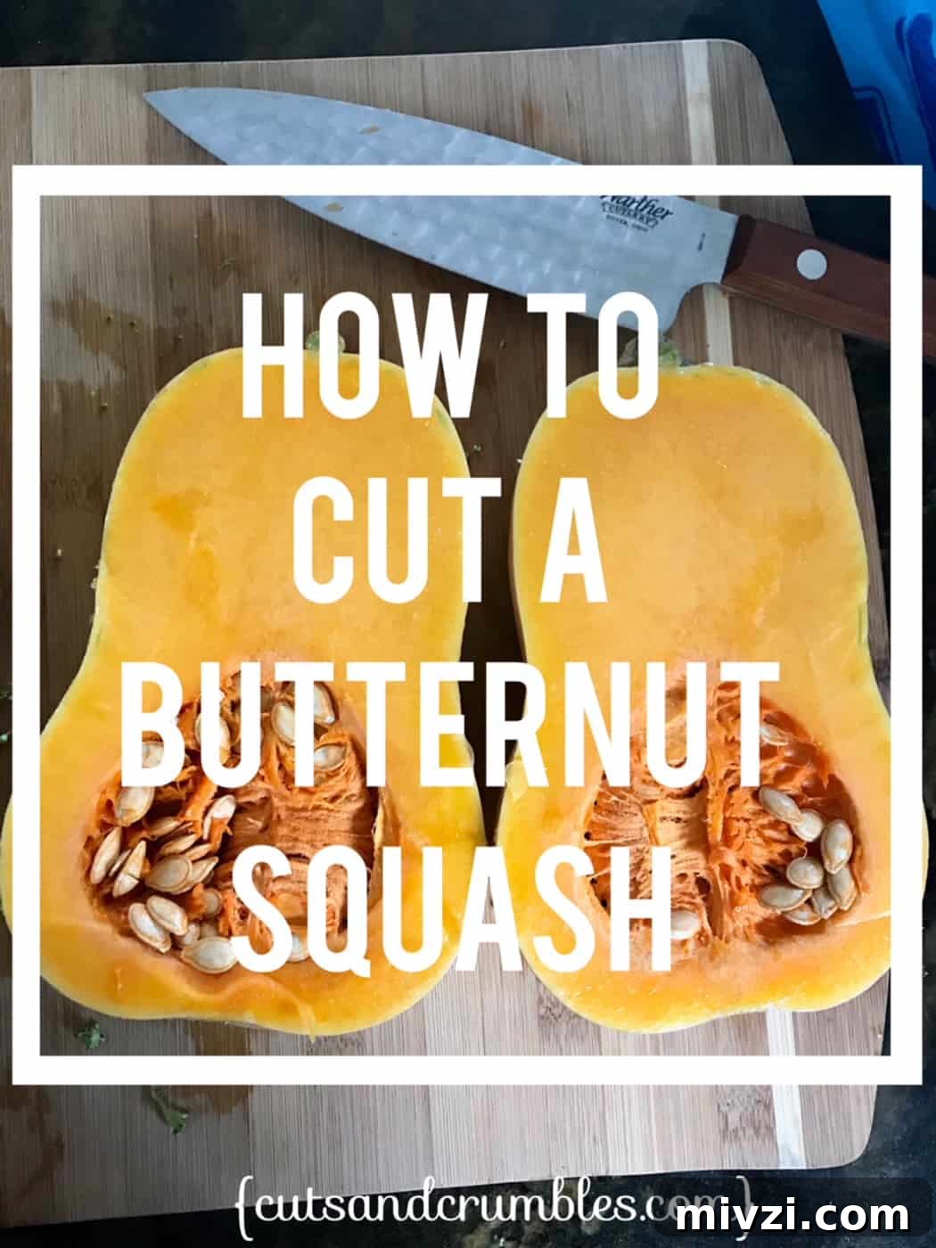 How to Cut a Butternut Squash Safely and Quickly 2 How to Cut a Butternut Squash title image