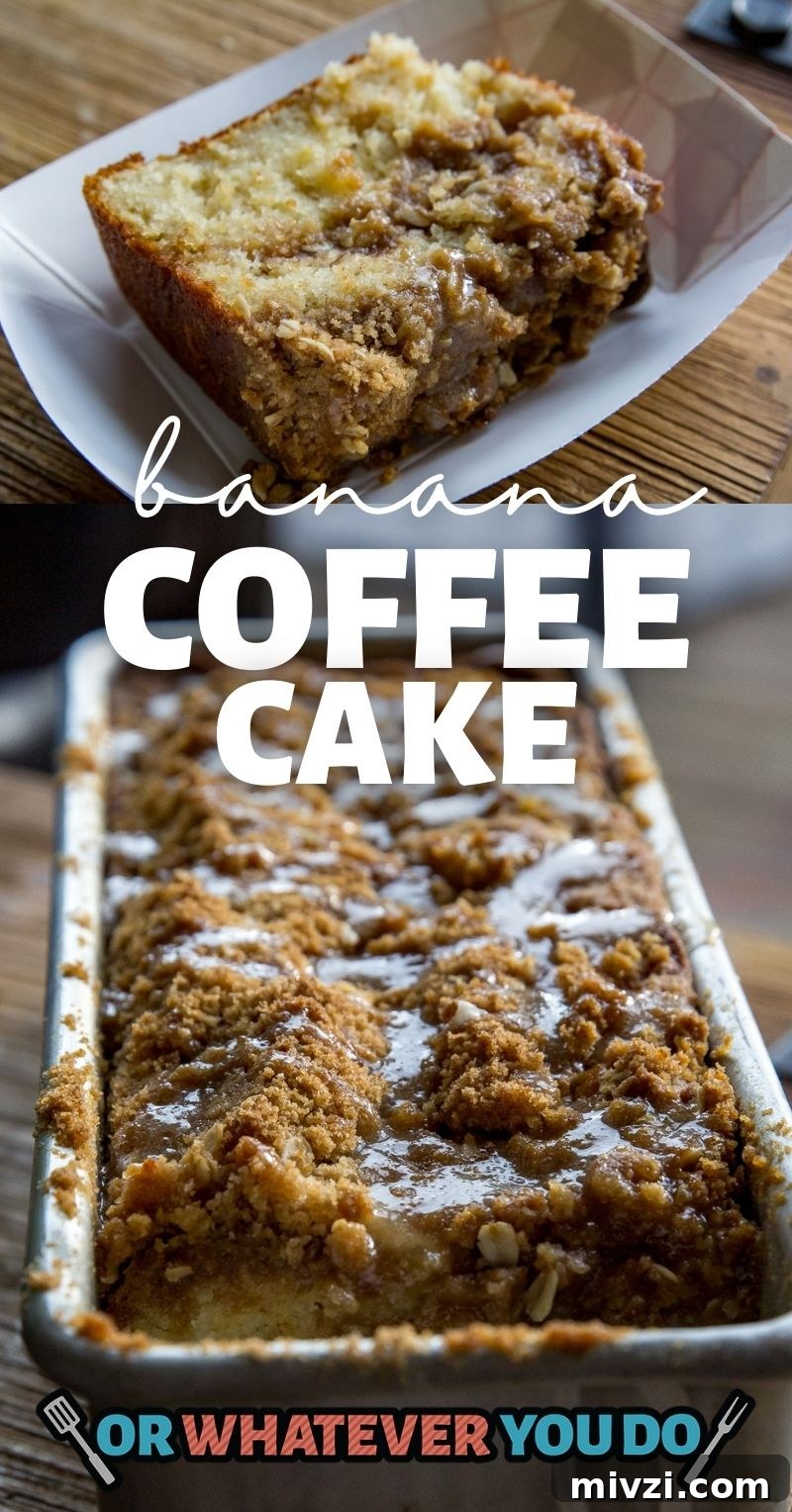Moist Banana Coffee Cake Recipe for Quick Morning Baking 2 Banana Coffee Cake