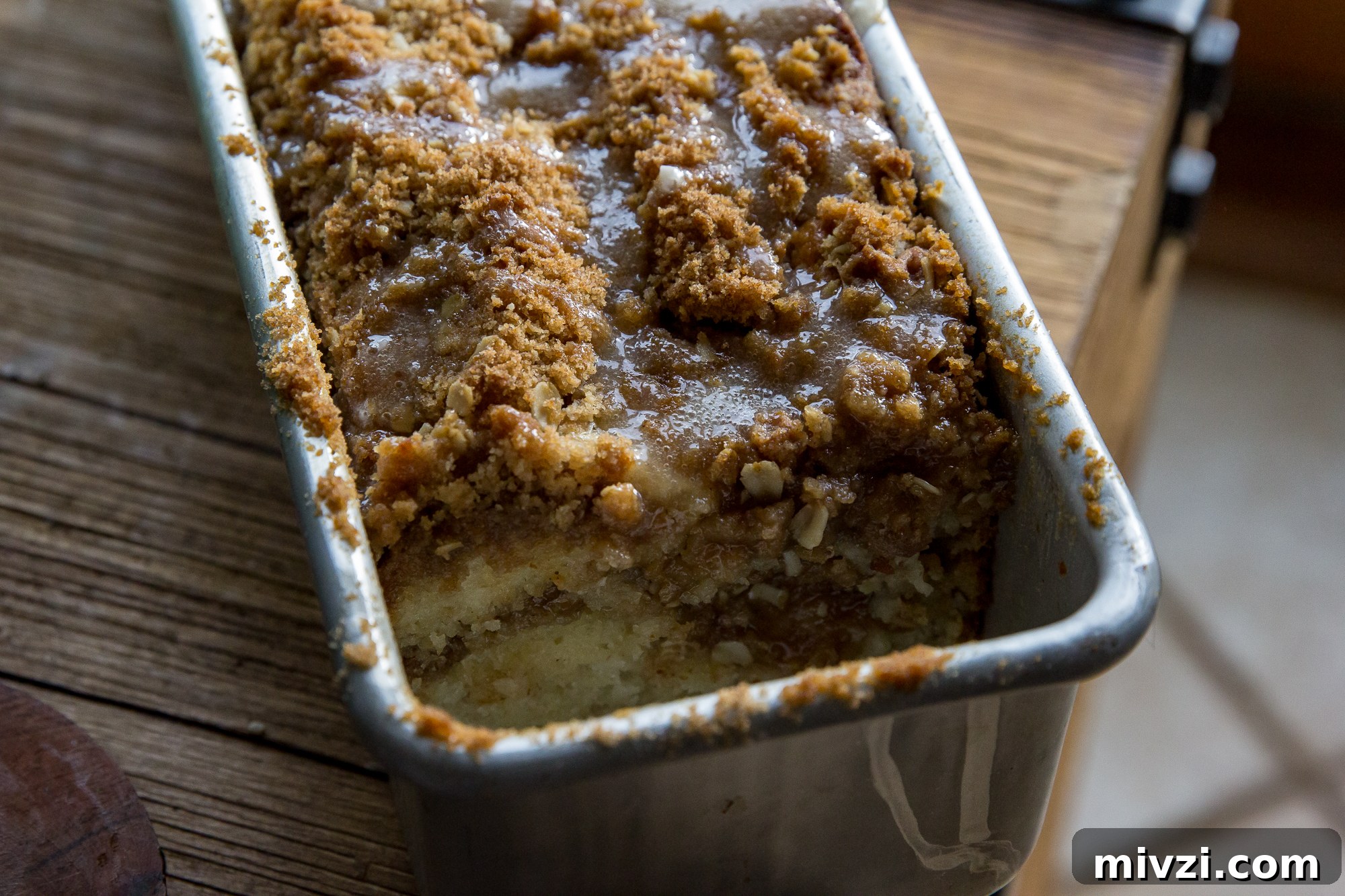 Moist Banana Coffee Cake Recipe for Quick Morning Baking 4 Slices of Banana Coffee Cake