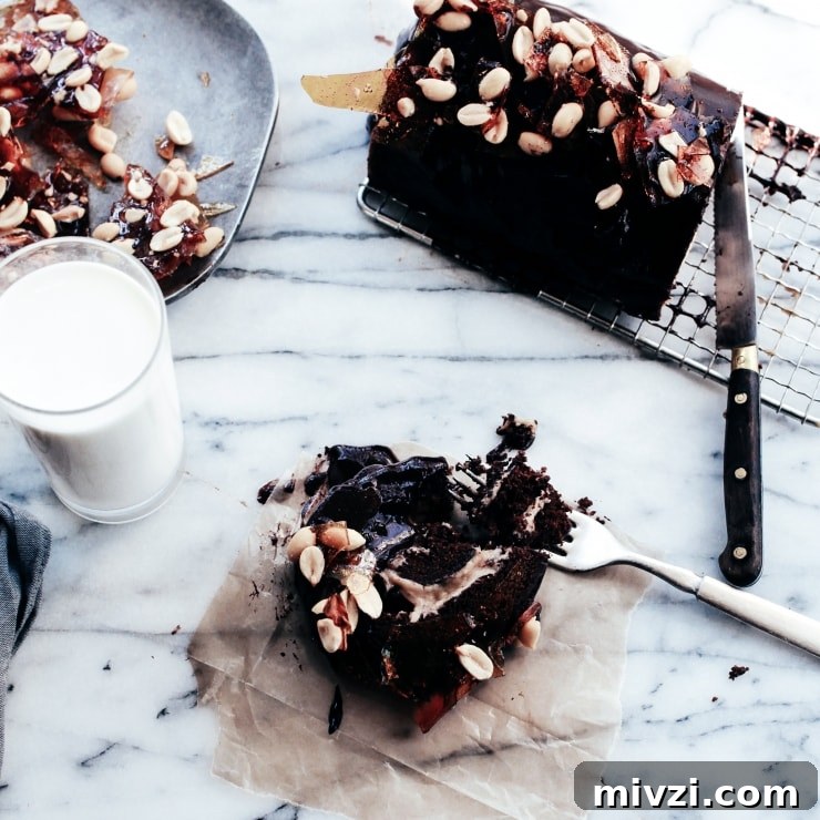 Chocolate Peanut Butter Swiss Roll Cake Recipe