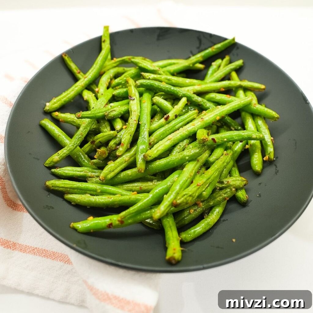 Crispy Air Fryer Green Beans with Garlic and Parmesan 3 img 4253 2