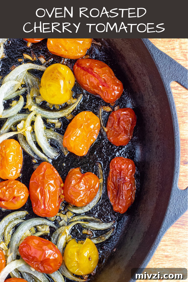 Oven-Roasted Cherry Tomatoes Recipe for Bursting Flavor 6 Oven Roasted Cherry Tomatoes