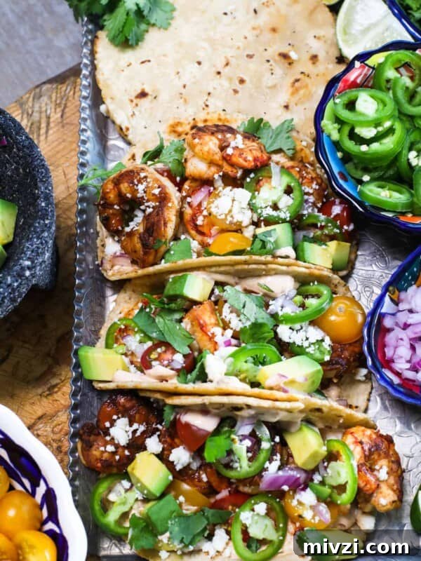Garlic Shrimp Mexican-Style: Mojo de Ajo Camarones Recipe 11 Quick & Easy Shrimp Tacos