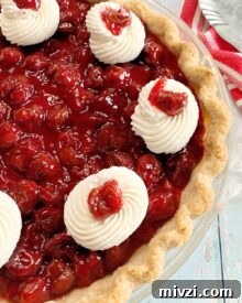 Cherry Vanilla Cream Pie.