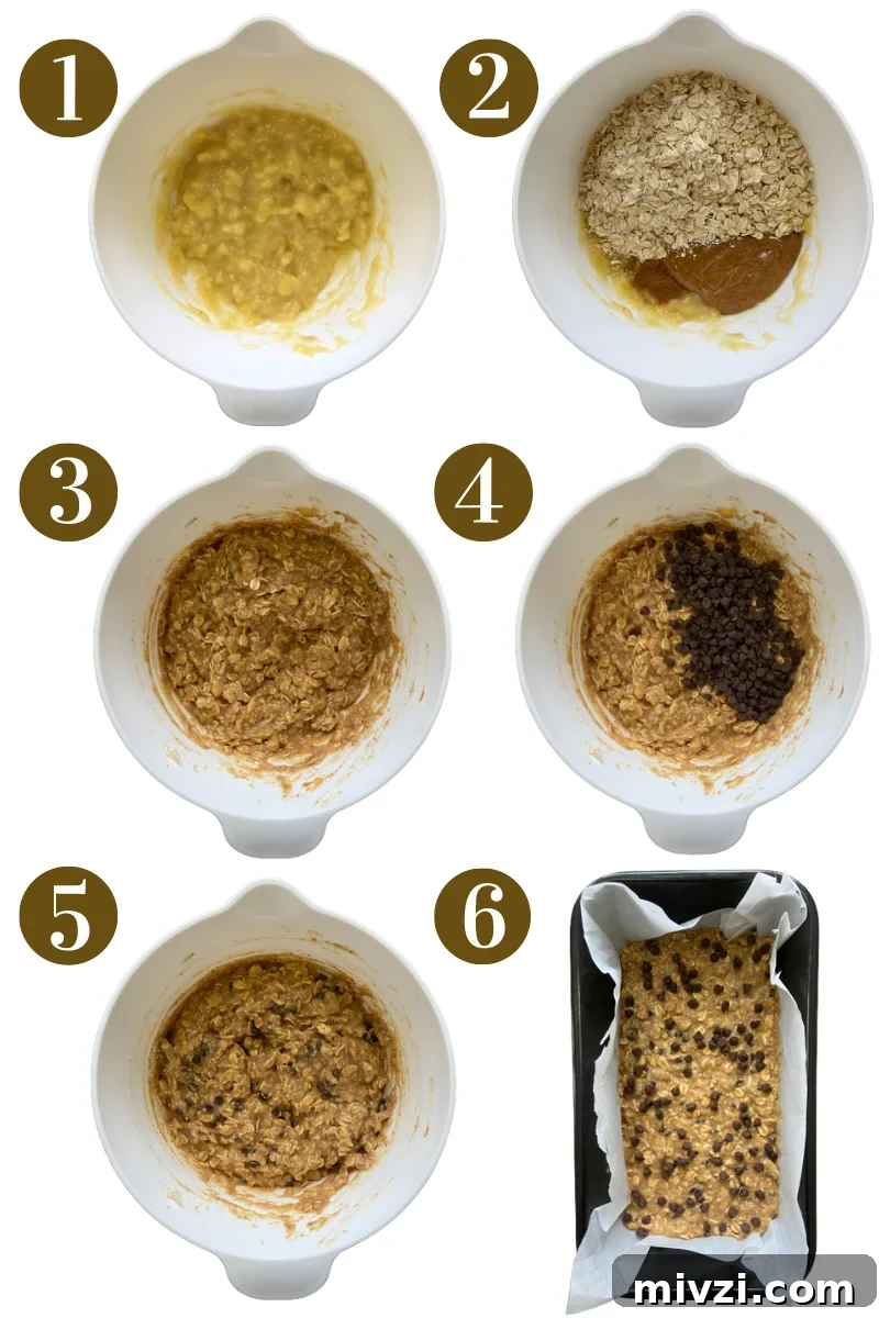 Banana Peanut Butter Protein Bars: No-Bake Snack Recipe 4 Steps to make peanut butter banana bars