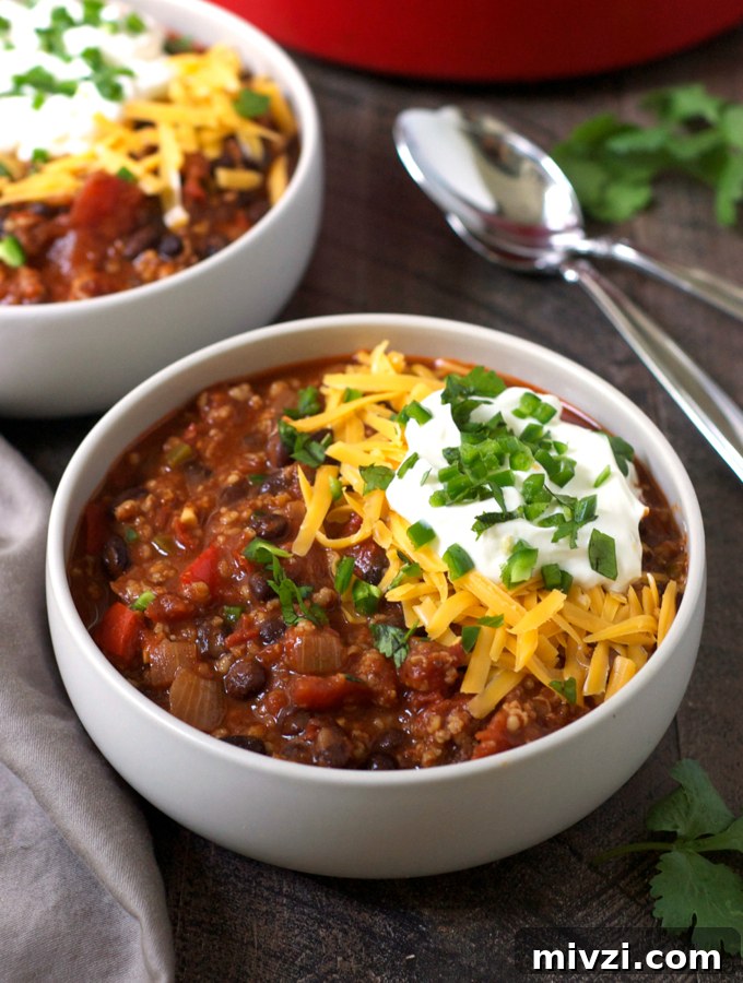 Hearty Vegetarian Bulgur Chili Recipe for Meatless Meals 3 Vegetarian Bulgur Chili