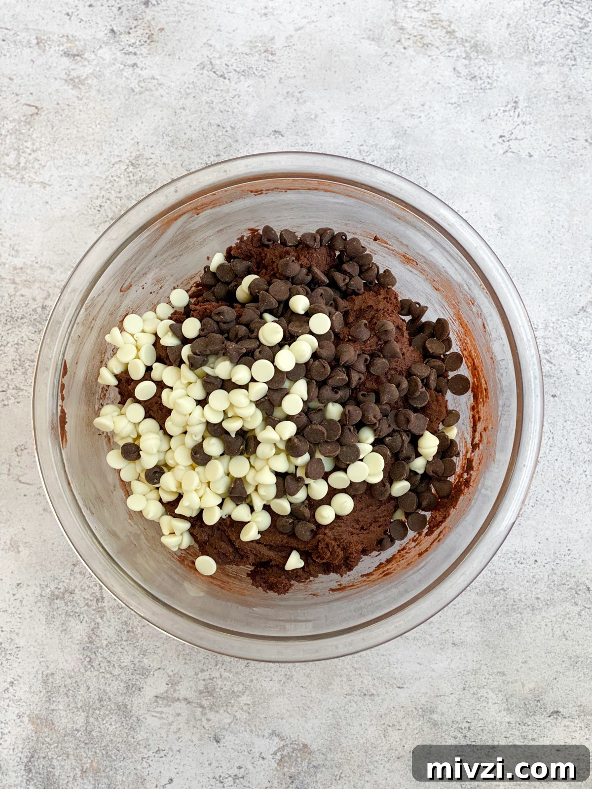 Inside-Out Chocolate Chip Cookies Recipe — Gooey Center Cookies 5 chocolate chips added.