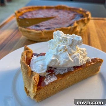 Smoked Pumpkin Pie.