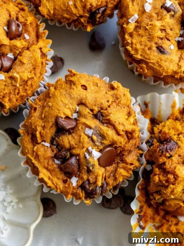 3 Ingredient Pumpkin Muffins on a plate.