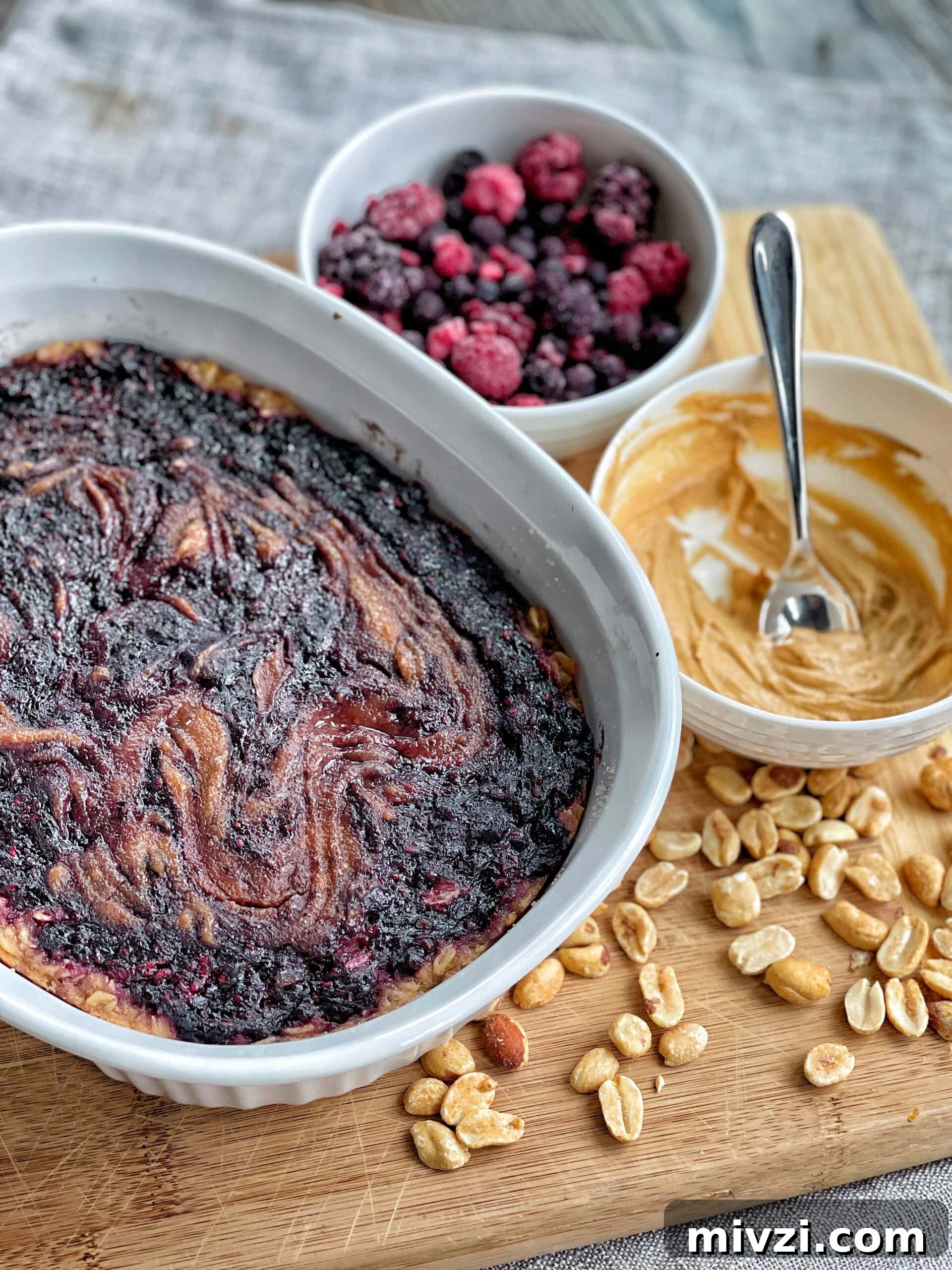 pbj baked oats