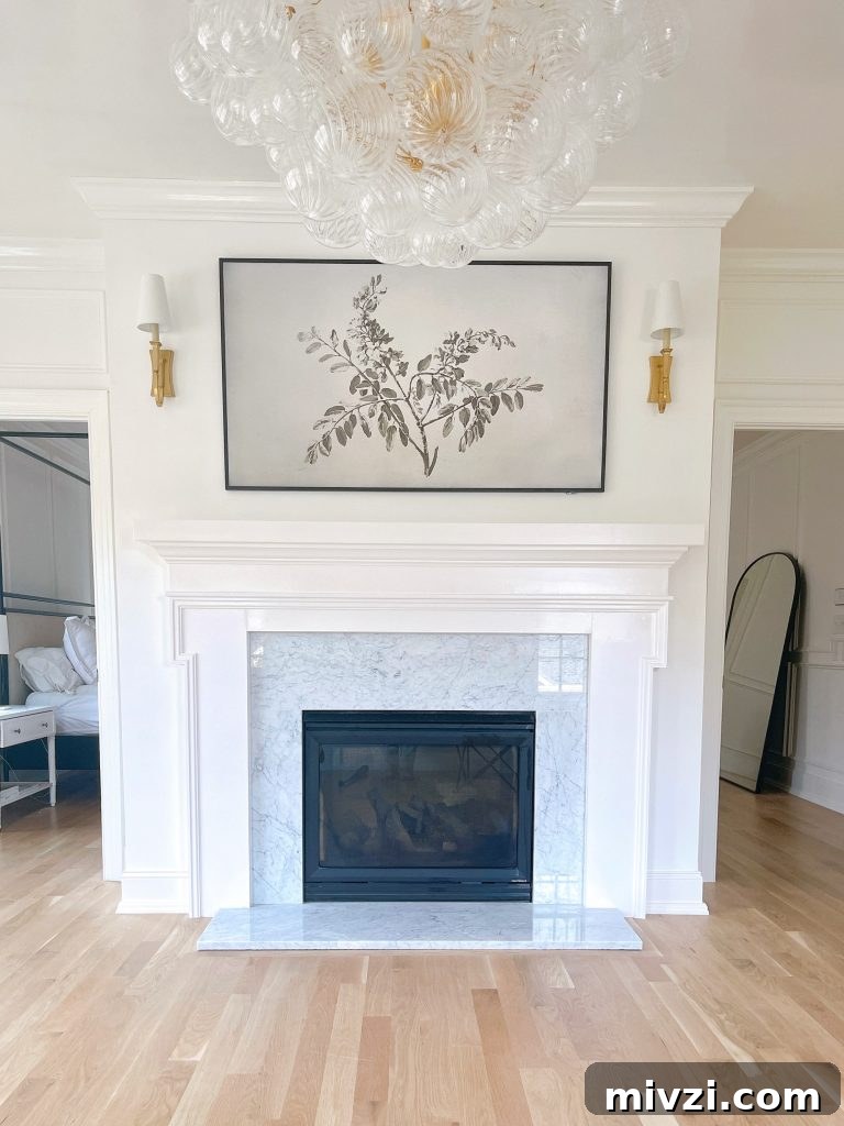 review of a Samsung frame tv in a bedroom