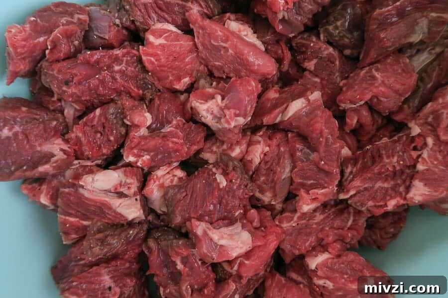 cubed chuck steak