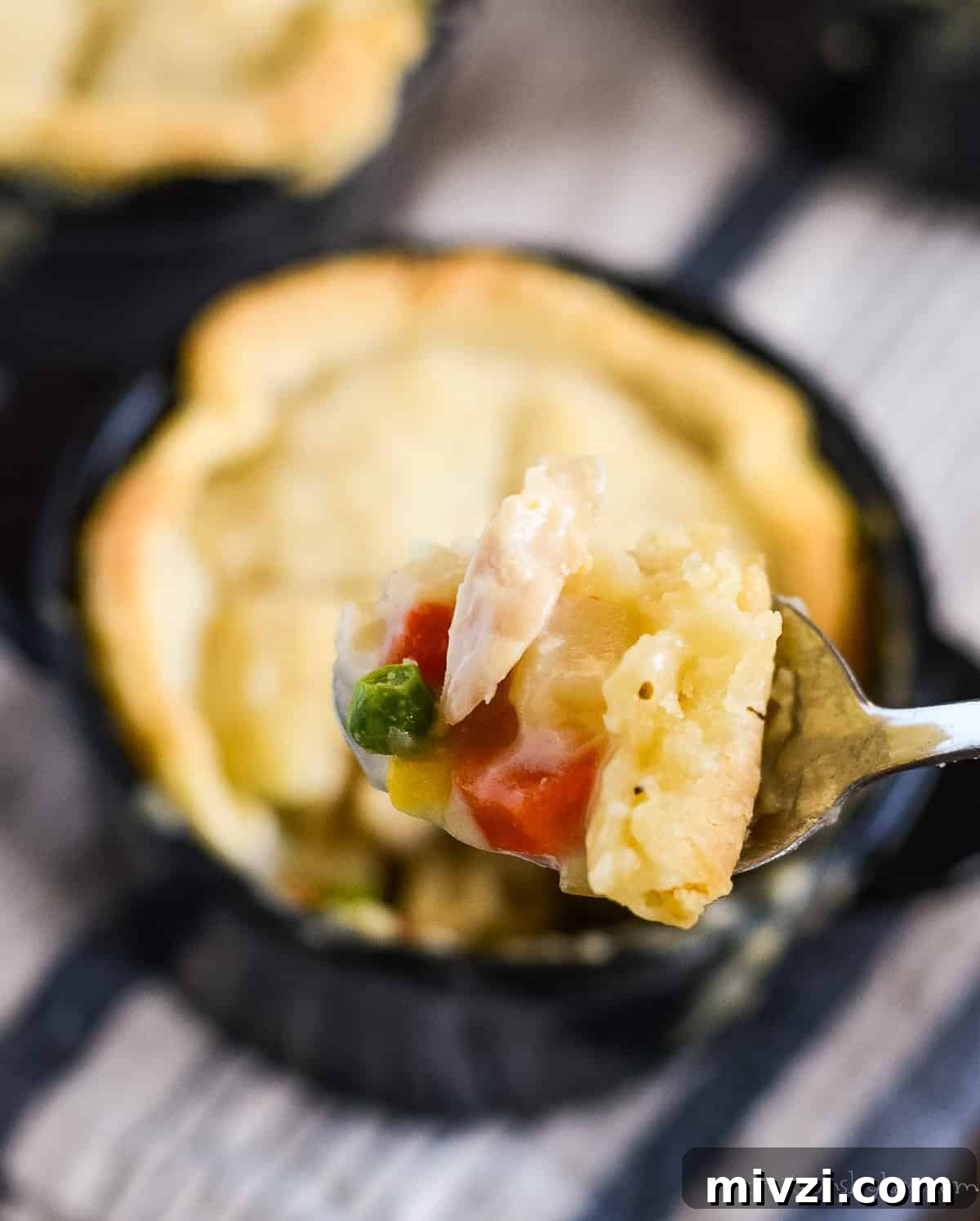 Mini Chicken Pot Pies with Flaky Pie Crusts 8 img 66443 7