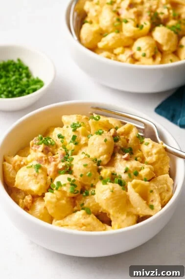 A bowl of corn pasta.