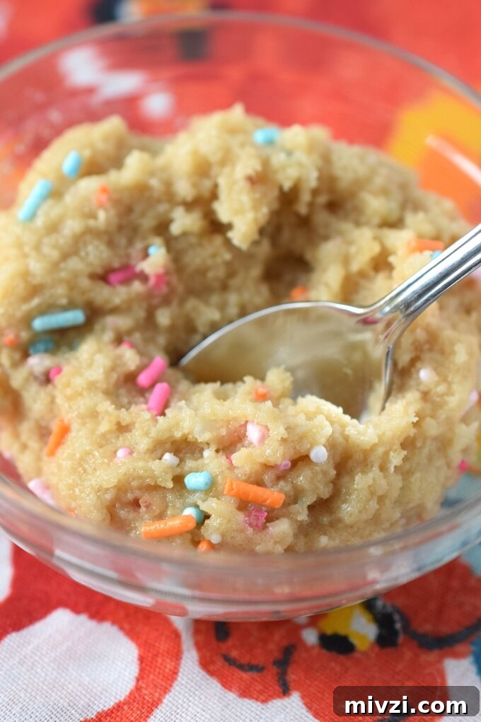 No Bake Sugar Cookie Dough