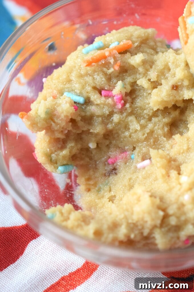 No Bake Cookie Dough