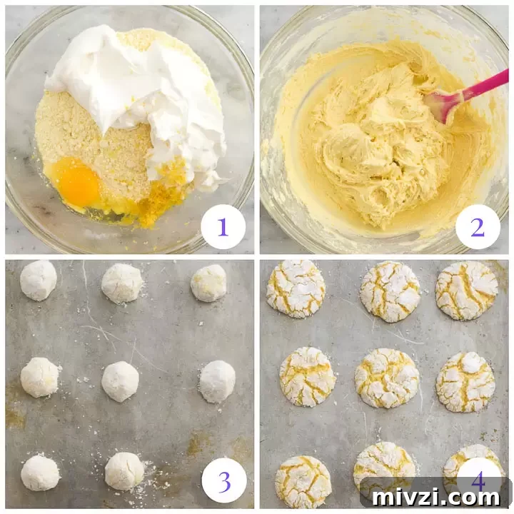 Tangy Lemon Cake Mix Cookies Recipe: Quick Zesty Cookies 3 how to make lemon cake mix cookies