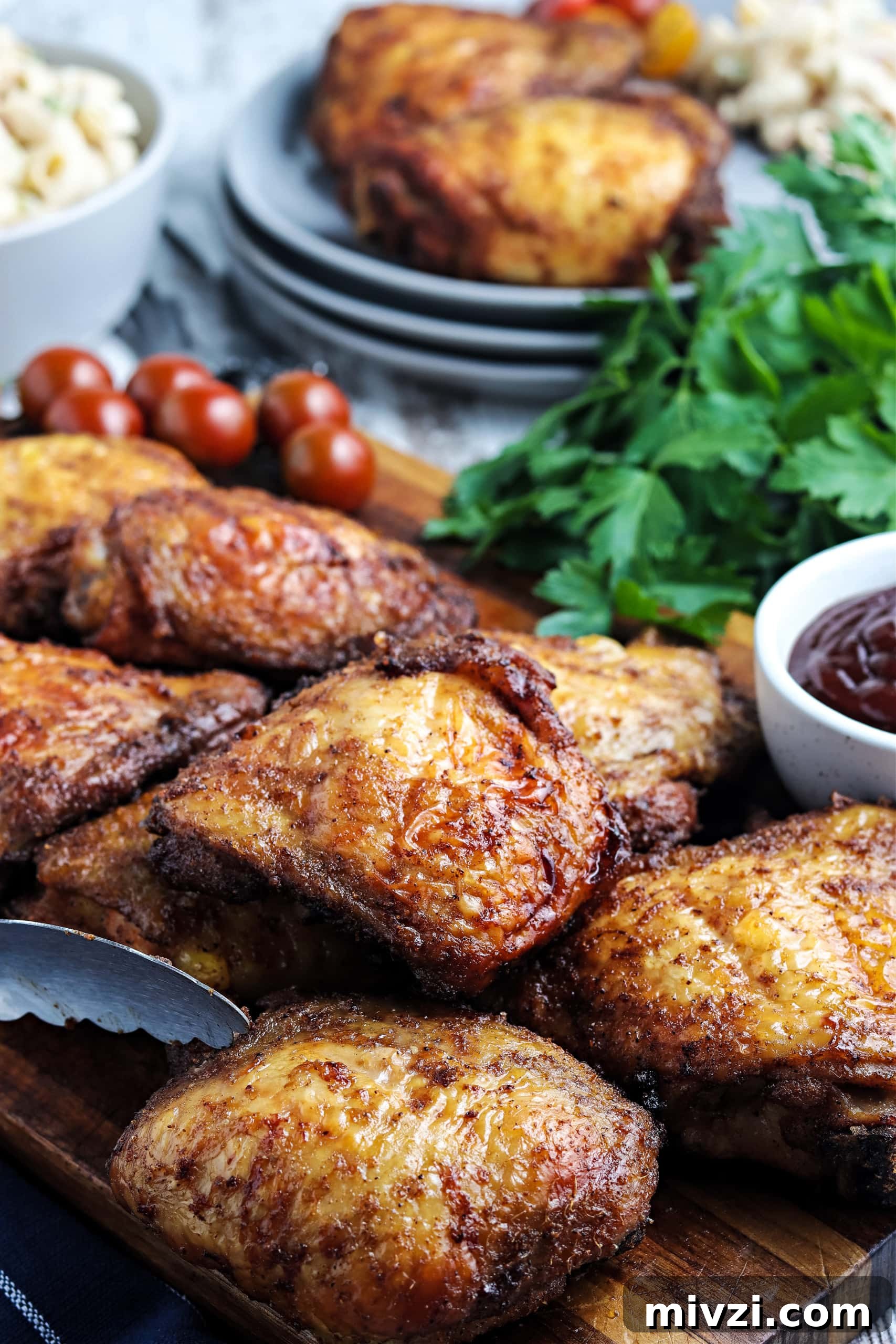 Smoked Bone-In Chicken Thighs on a Pellet Grill: Juicy Recipe 13 img 75796 12