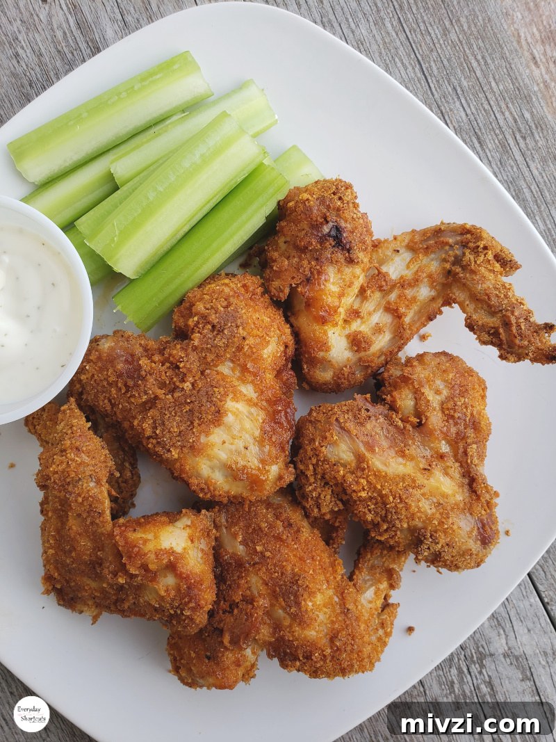 Keto Air Fryer Chicken Wings