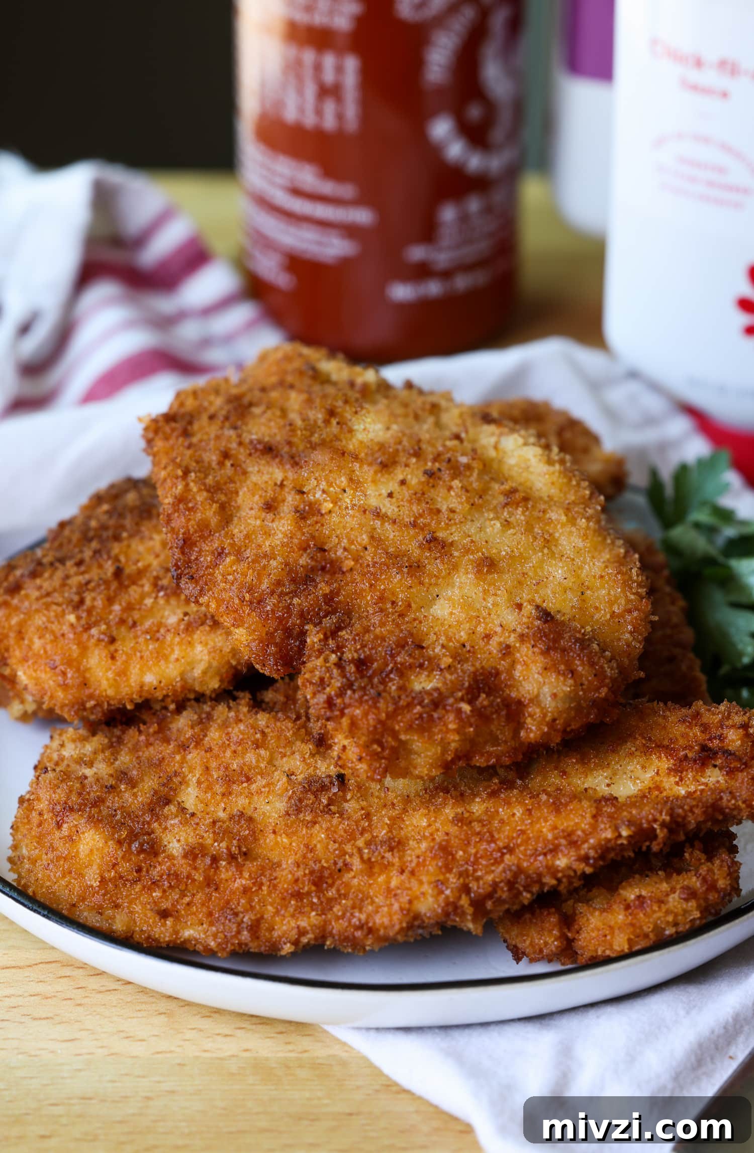 Fried crispy chicken breasts Fried Crispy Chicken Breasts