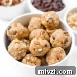 Salted Pretzel Peanut Butter Energy Bites — No-Bake Snack Recipe 4 img 8382 4