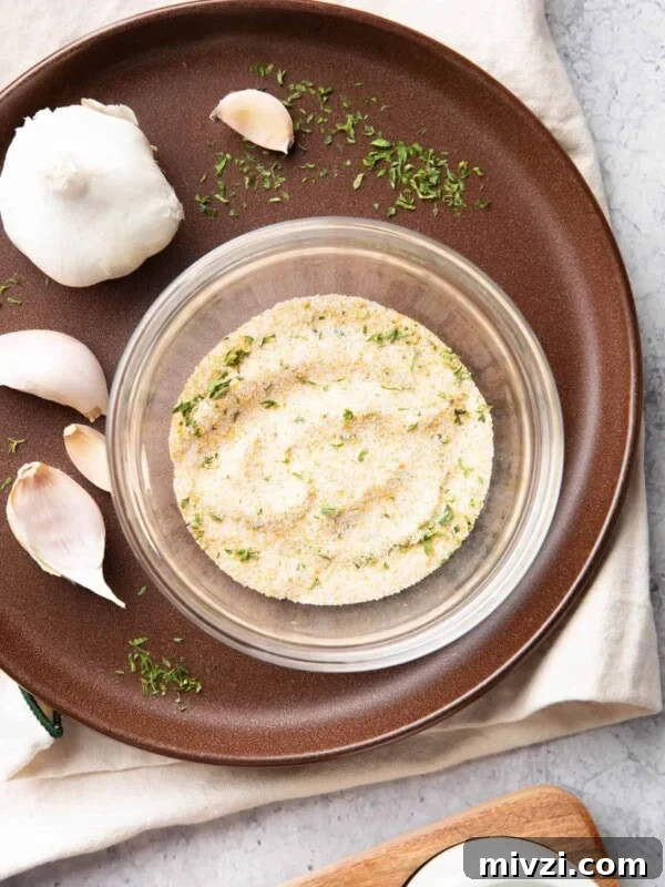 The final product showcasing how to make this seasoning recipe
