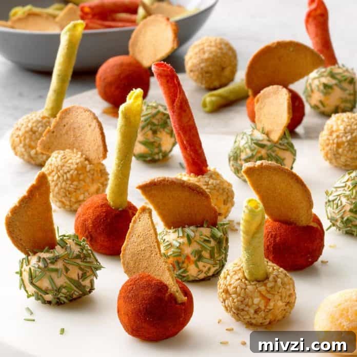 Cold and Room-Temperature Appetizers: 30 Make-Ahead Ideas 14 cheese balls rolled in herbs