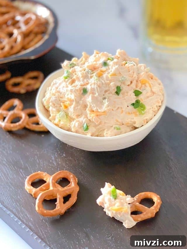Cold and Room-Temperature Appetizers: 30 Make-Ahead Ideas 24 cheddar cheese beer dip for pretzels.