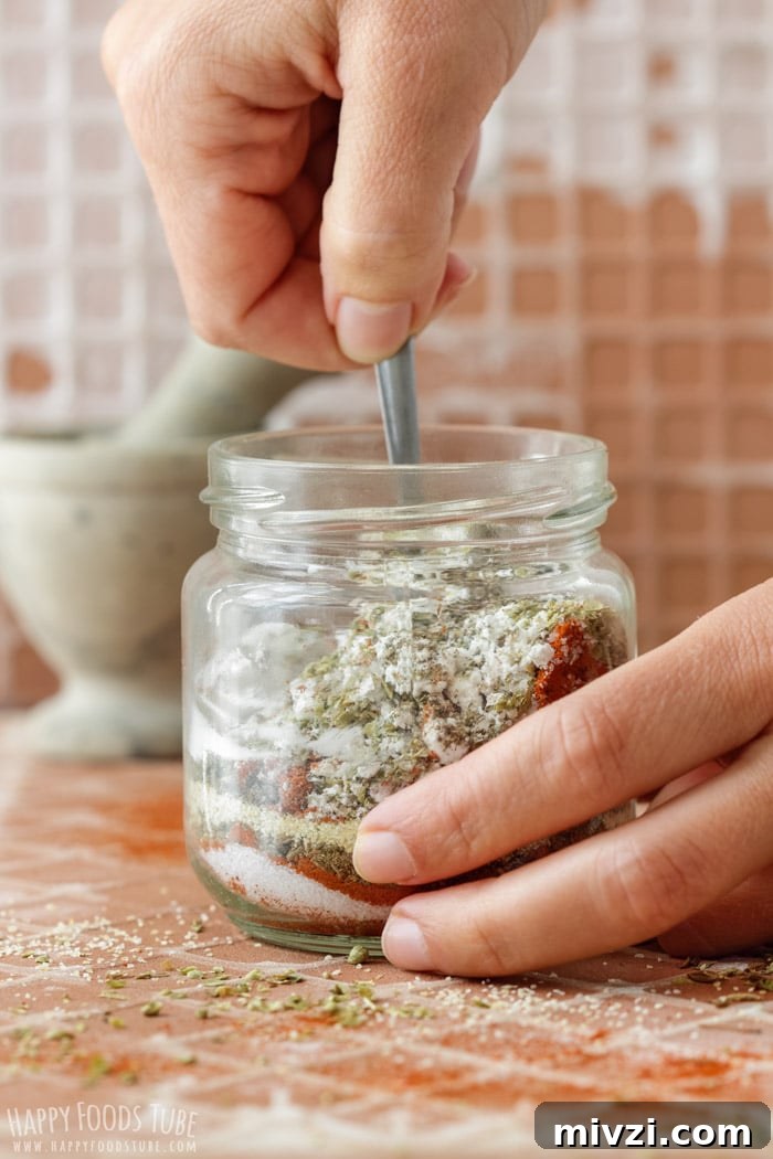 Making Fajita Seasoning Mix at home