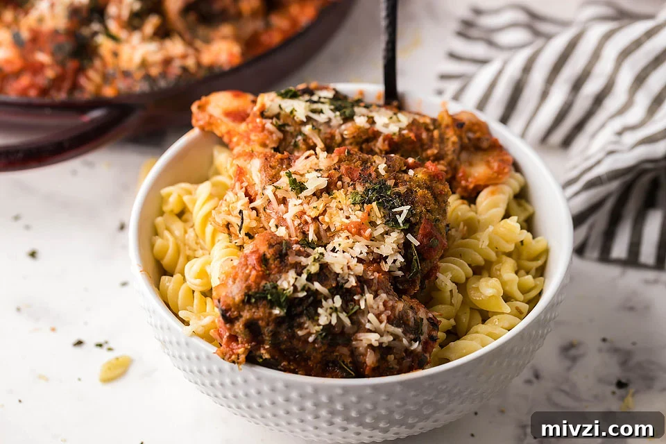 29 Cozy One-Pot Fall Dinners That Cut the Cleanup 11 Beef braciole in a bowl.